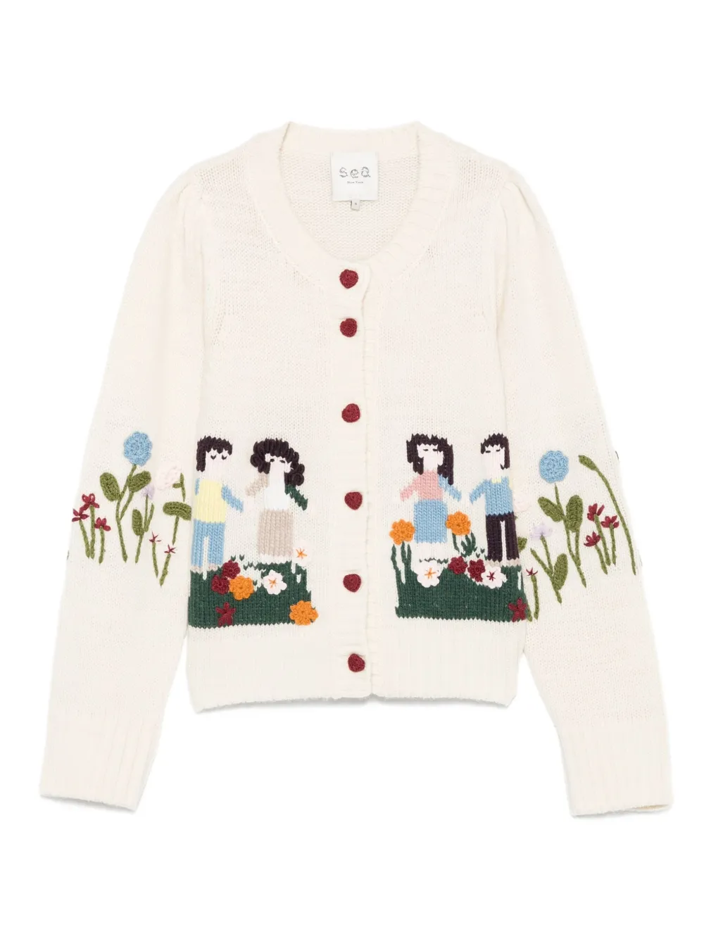Sea Wendie cardigan Beige
