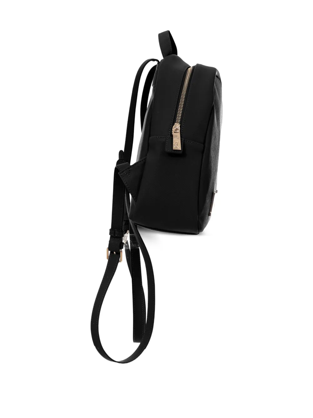 Just Cavalli logo-plaque backpack - BLACK