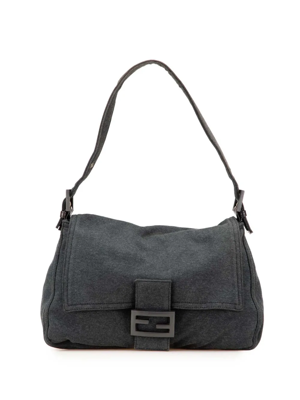 Fendi Pre-Owned 2000-2010 Cotton Mamma Forever shoulder bag | Grey | Image 1