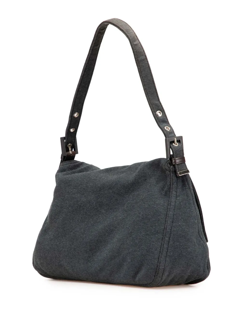 Pre-owned Fendi 2000-2010 Cotton Mamma Forever Shoulder Bag