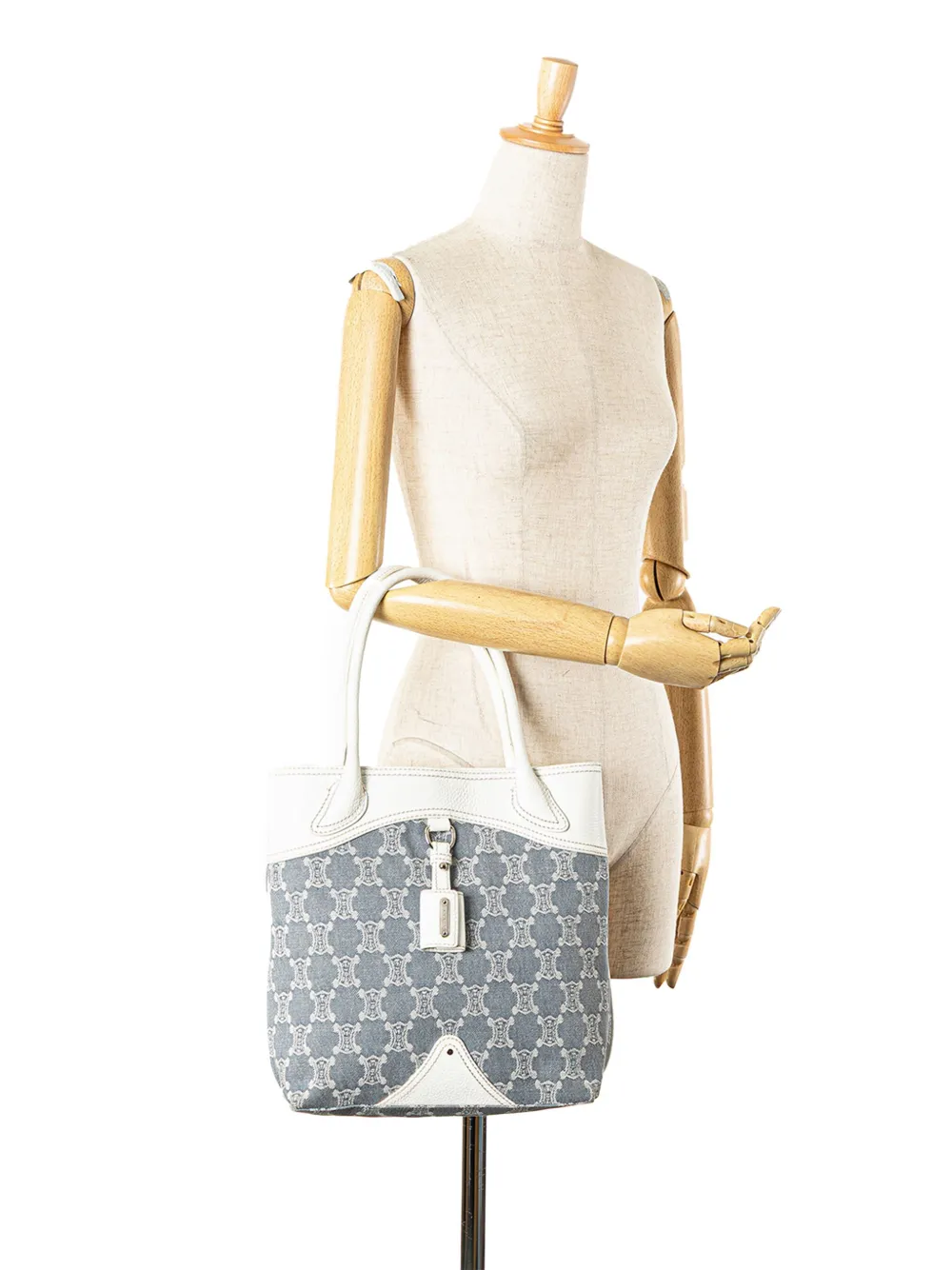 Céline Pre-Owned 2006 Macadam Denim tote bag | Pre-Owned | Image 2