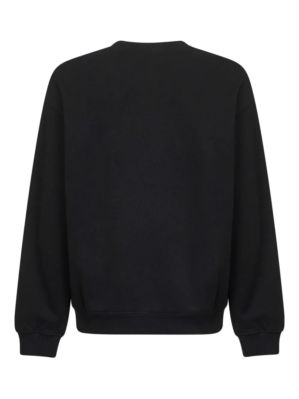 Dolce & Gabbana logo-print crew-neck sweater Zwart