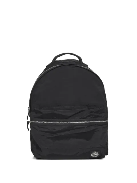 Stone Island zip-fastening nylon backpack