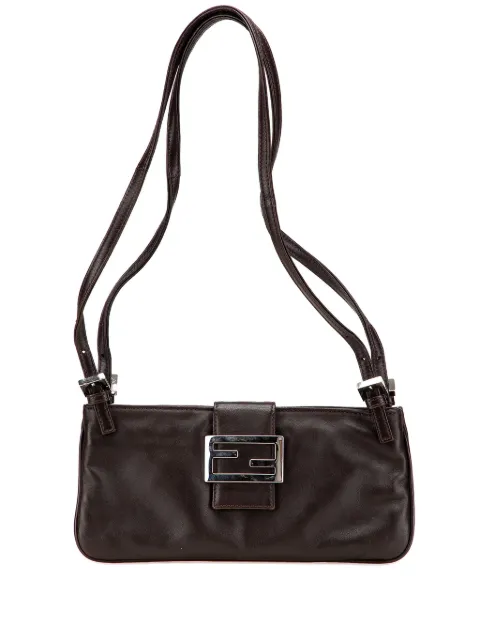 Fendi Pre-Owned 20th Century Leather FF shoulder bag