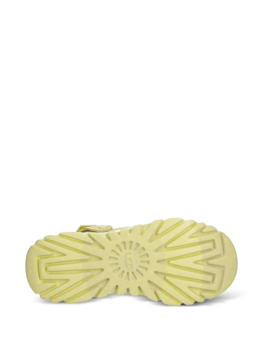 UGG PeakMod backstrap clog mules Yellow