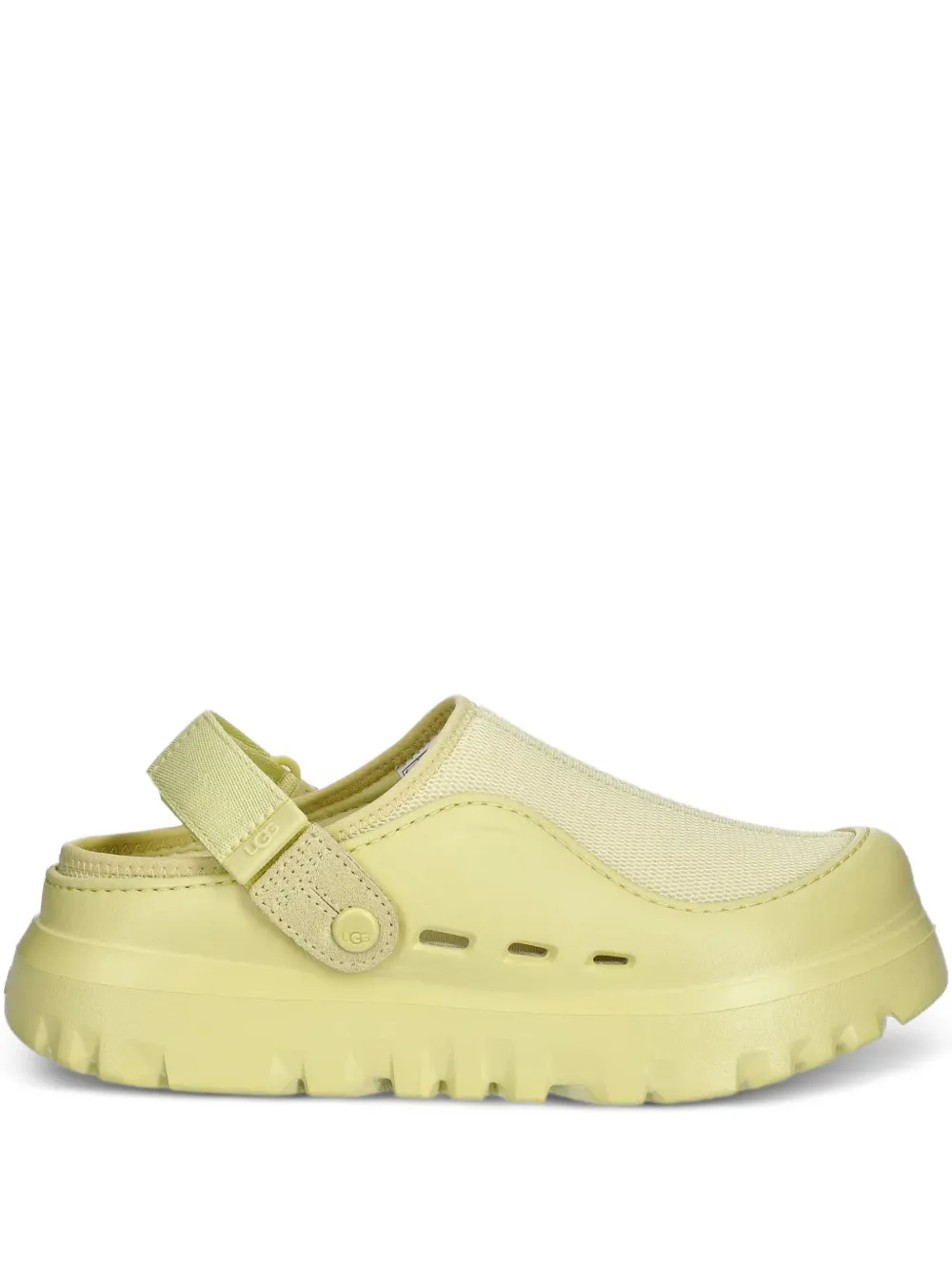 UGG PeakMod backstrap clog mules Yellow