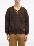 WACKO MARIA leopard-print cardigan - Brown