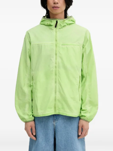 This Is Never That x Gramicci zip-up hooded jacket