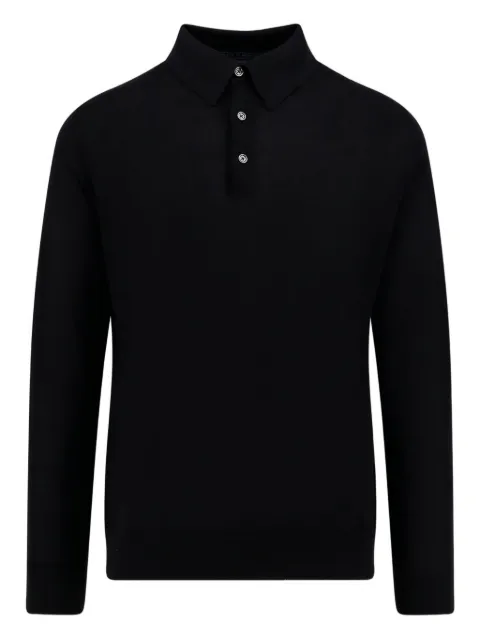 Kiton long-sleeve polo shirt