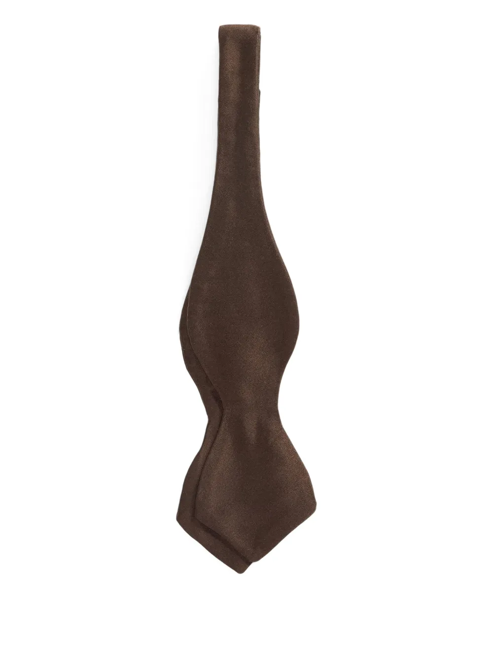 Rrl Silk Bow Tie In Brown