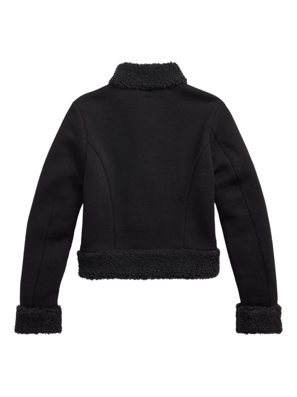 Ralph Lauren RRL Jack met fleece afwerking Zwart