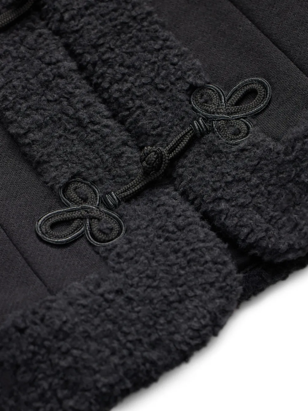 Ralph Lauren RRL Jack met fleece afwerking Zwart