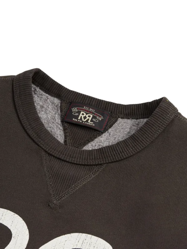 Ralph Lauren RRL フリース スウェットシャツ | ブラック | FARFETCH JP