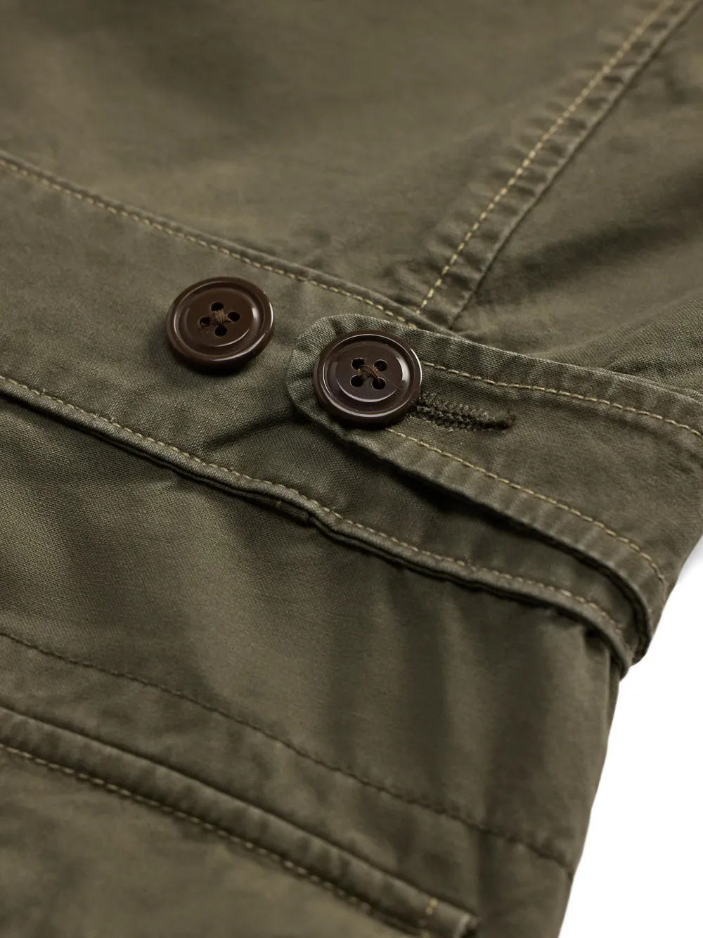 Rrl Cotton Cargo Jumpsuit In Green