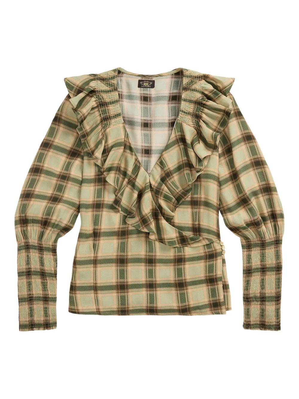 Ralph Lauren RRL Blusa a quadri - Verde