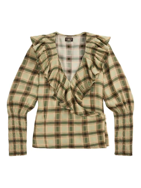 Ralph Lauren RRL checked blouse
