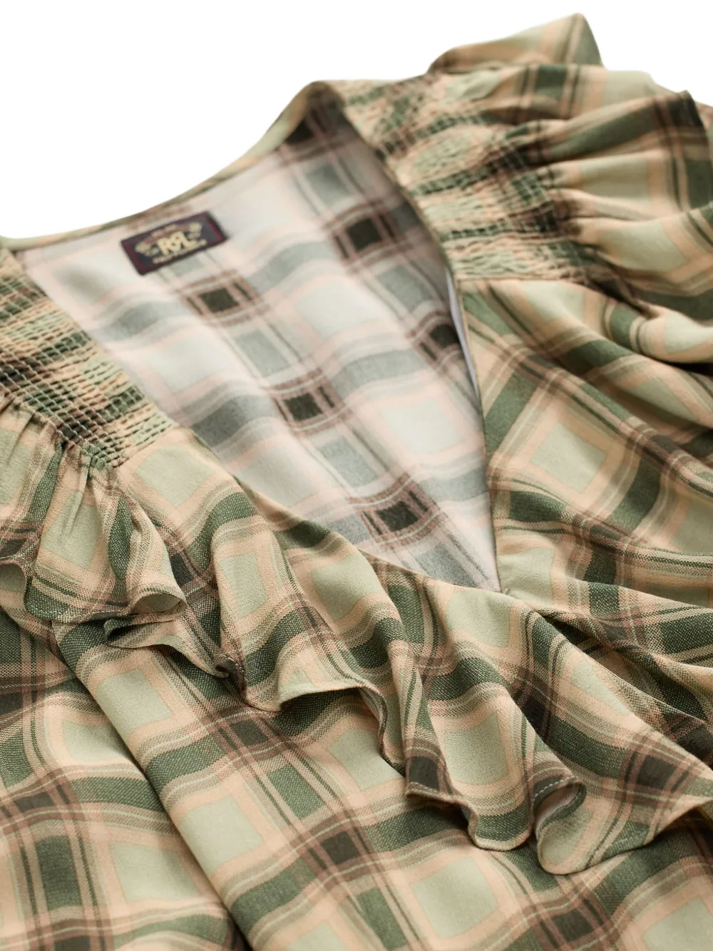 Ralph Lauren RRL Geruit shirt Groen