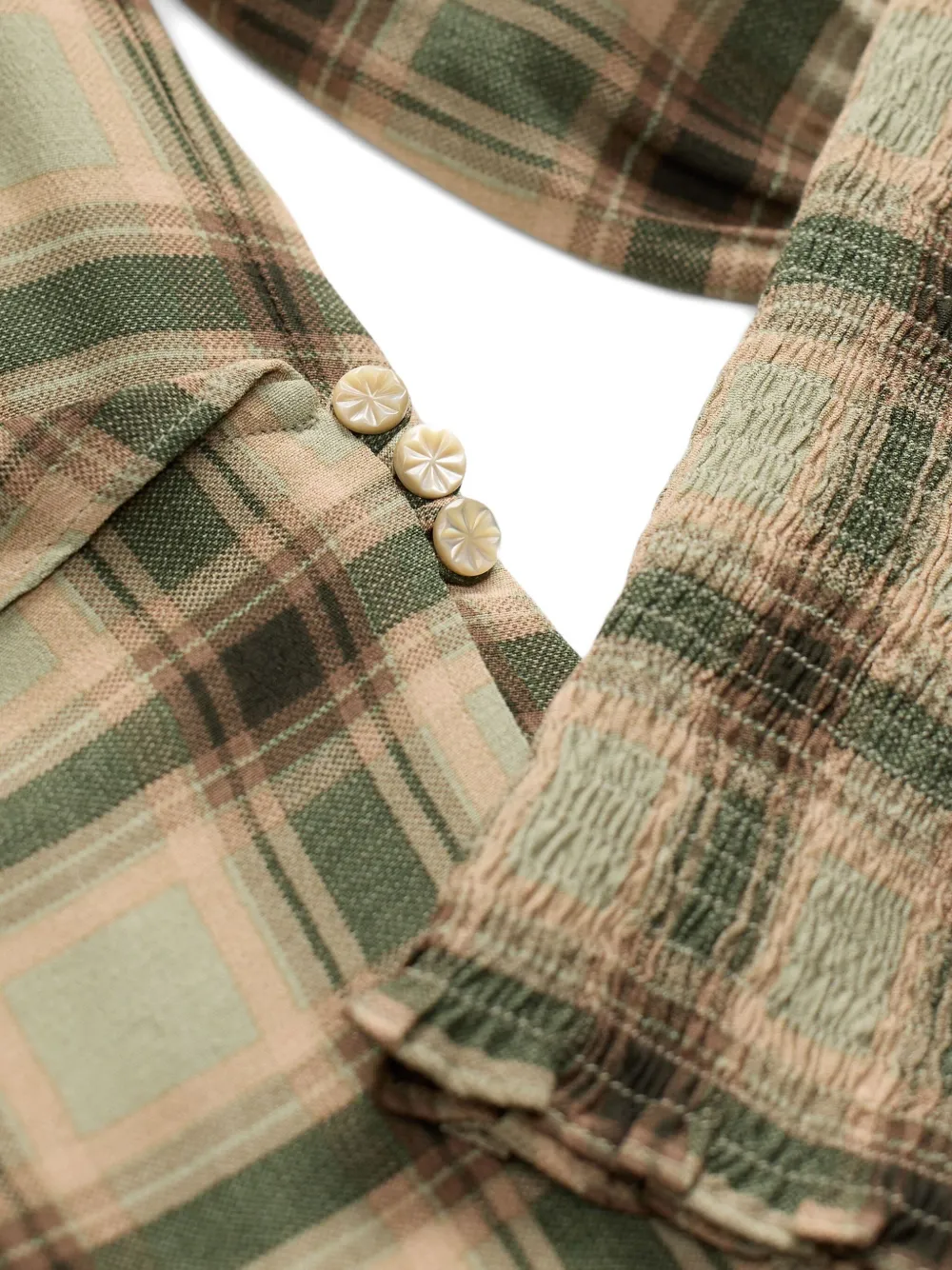Ralph Lauren RRL Geruit shirt Groen