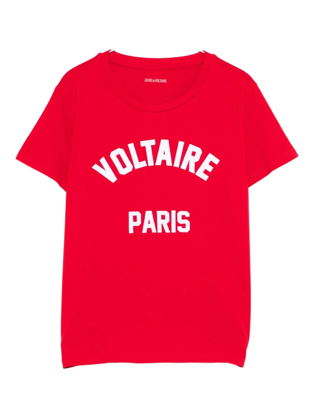 Zadig&Voltaire slogan-print T-shirt Rood