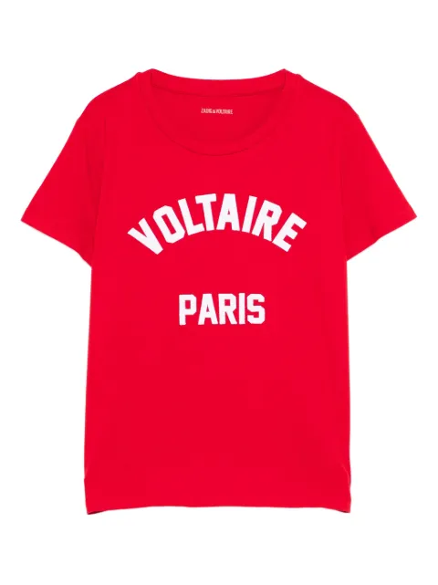 Zadig&Voltaire T-Shirt mit Slogan-Print