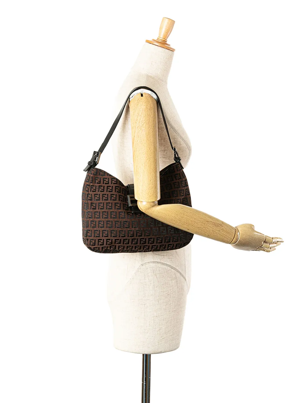 Fendi Pre-Owned 2000-2010 Zucchino Canvas shoulder bag | Pre-Owned | Image 2