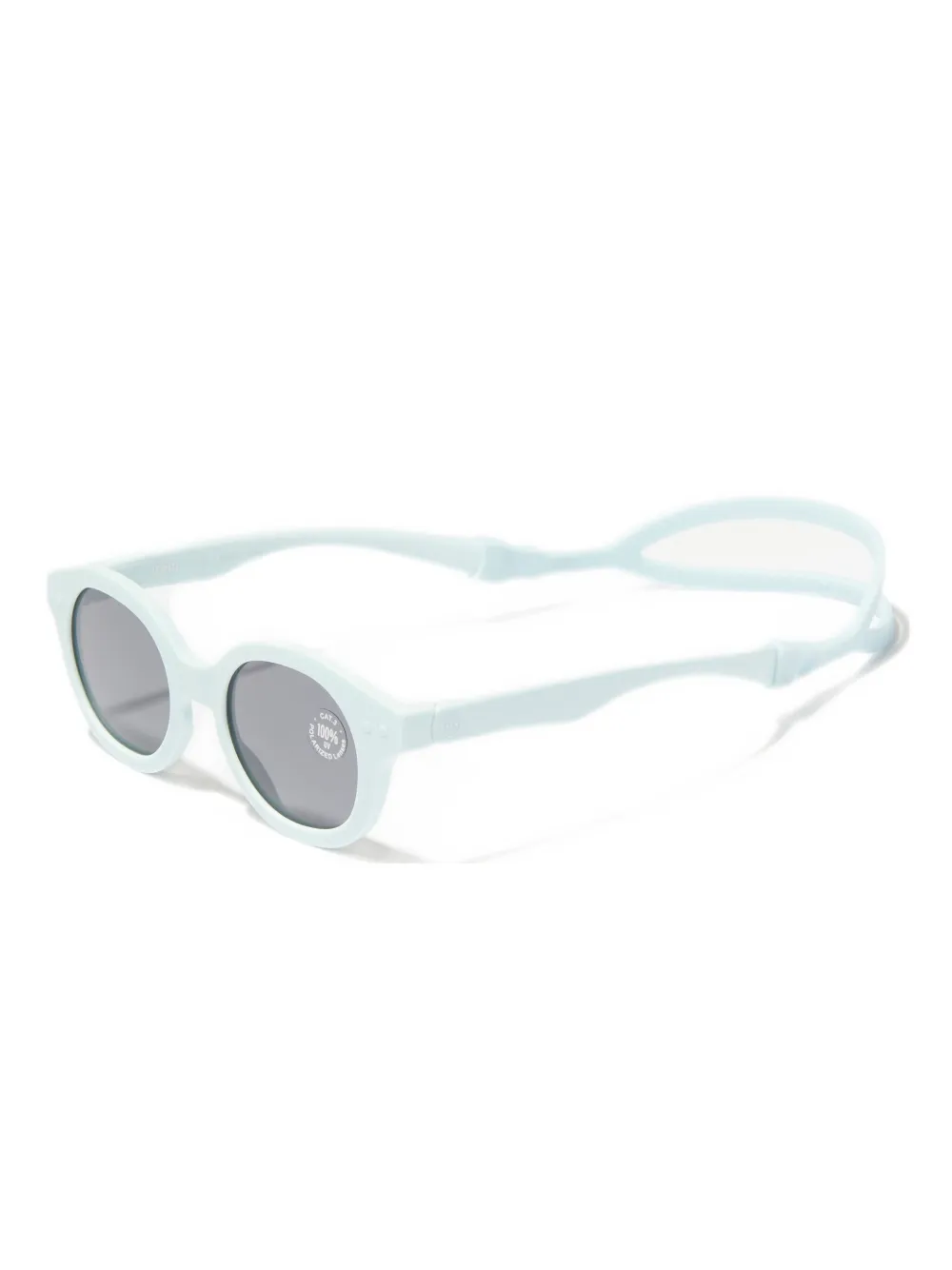 IZIPIZI KIDS Retro round-frame sunglasses Blauw