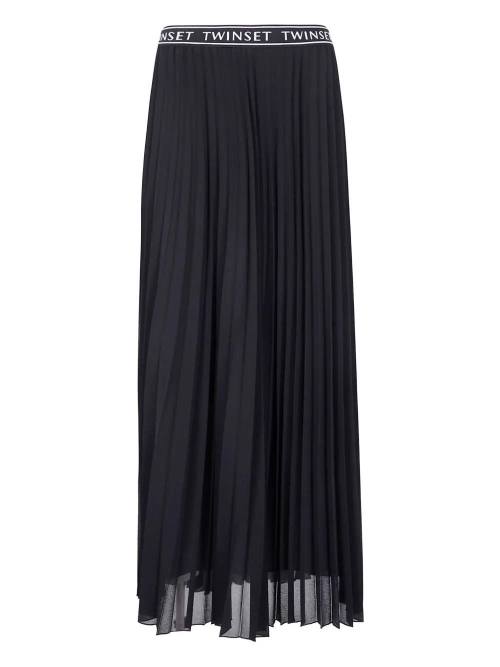 TWINSET Maxi-rok met logoband Zwart