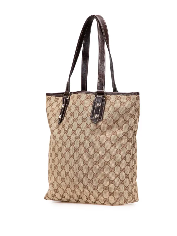 Gucci キャンバス ハンドバッグ 2000-2015 GG Gucci Pre-Owned 2000-2015 GGキャンバス エンブロイダリー