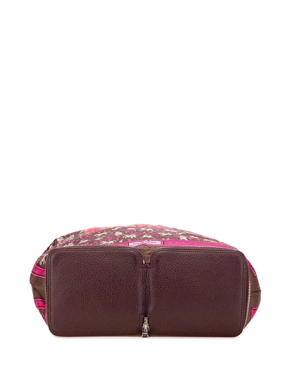 Pre-owned Hermes 2008 Chasse En Inde Silky Pop Tote Bag