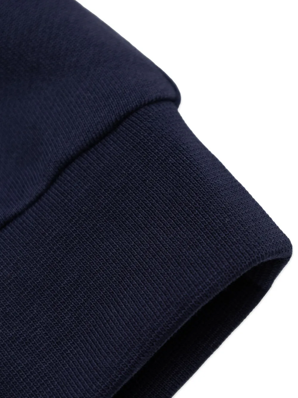 Versace Kids safety-pin logo hoodie Blauw