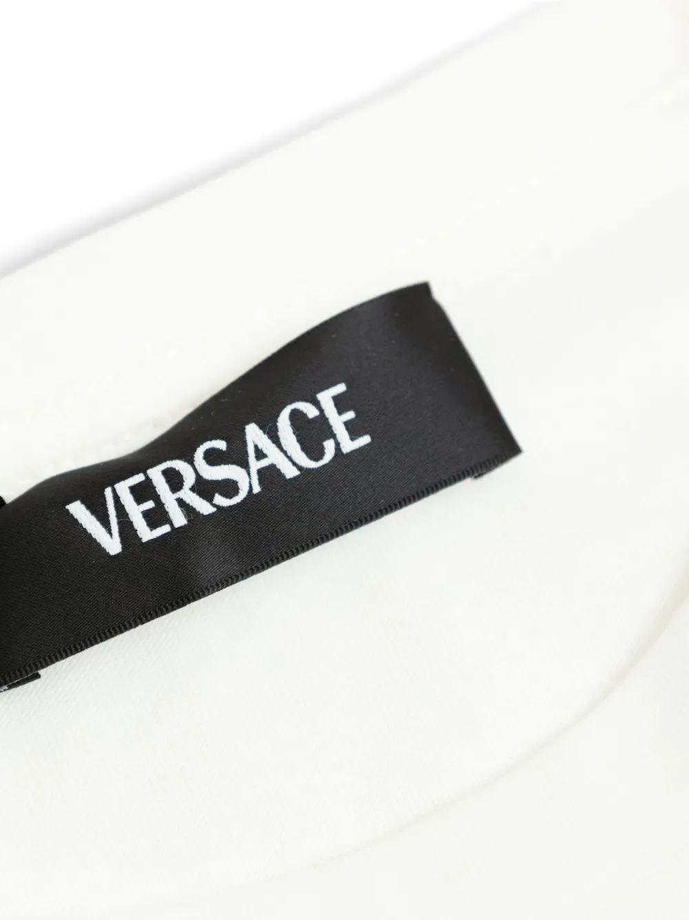 Versace Kids Medusa Head floral-print T-shirt Wit
