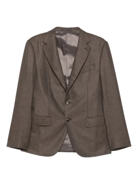 Caruso buttoned wool-cashmere jacket