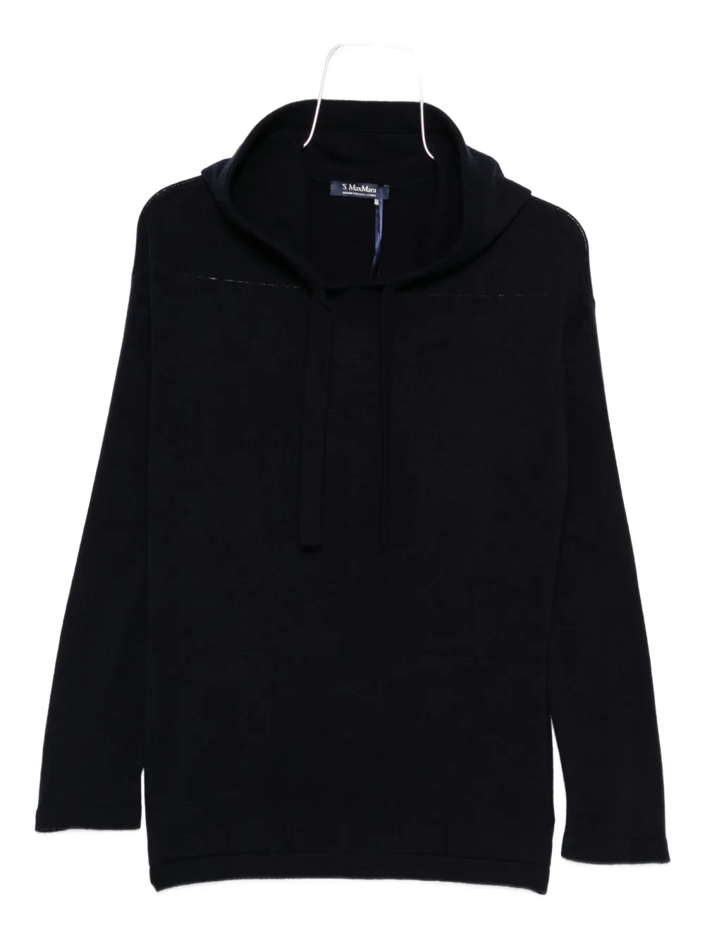 'S Max Mara wool hoodie Blauw