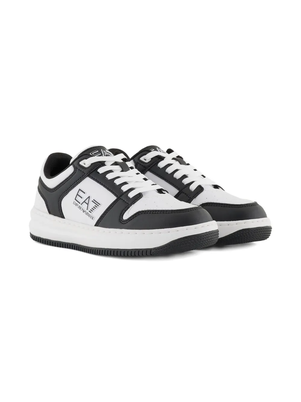 Emporio Ar i Kids Slasher sneakers White