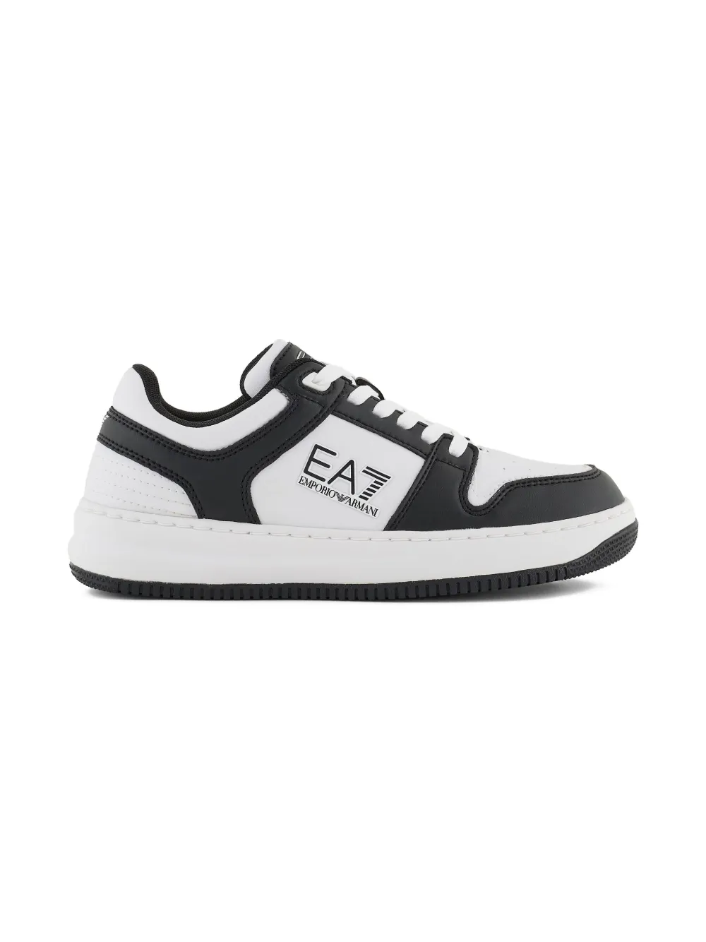 Emporio Armani Kids Slasher sneakers White