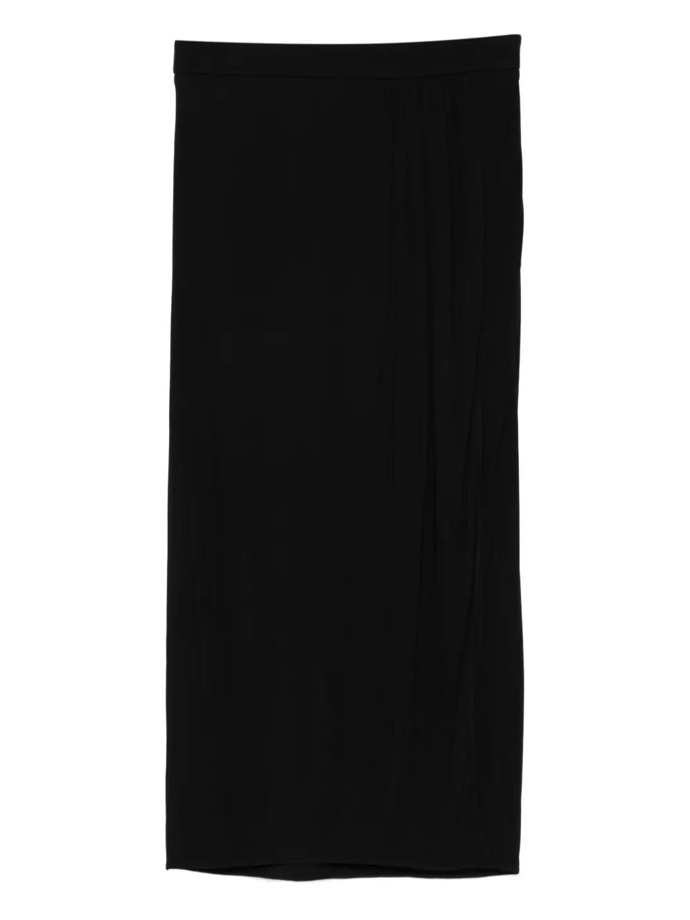 TOM FORD Gedrapeerde midi-rok Zwart
