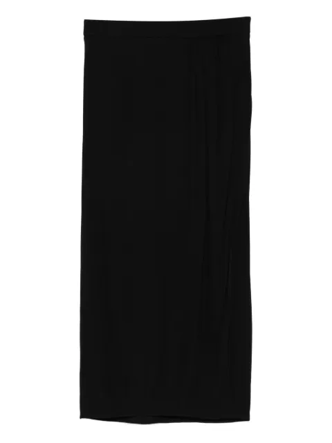 TOM FORD draped midi skirt