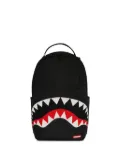 sprayground kid shark-print backpack - Black