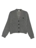 Nº21 button-fastening cardigan - Grey