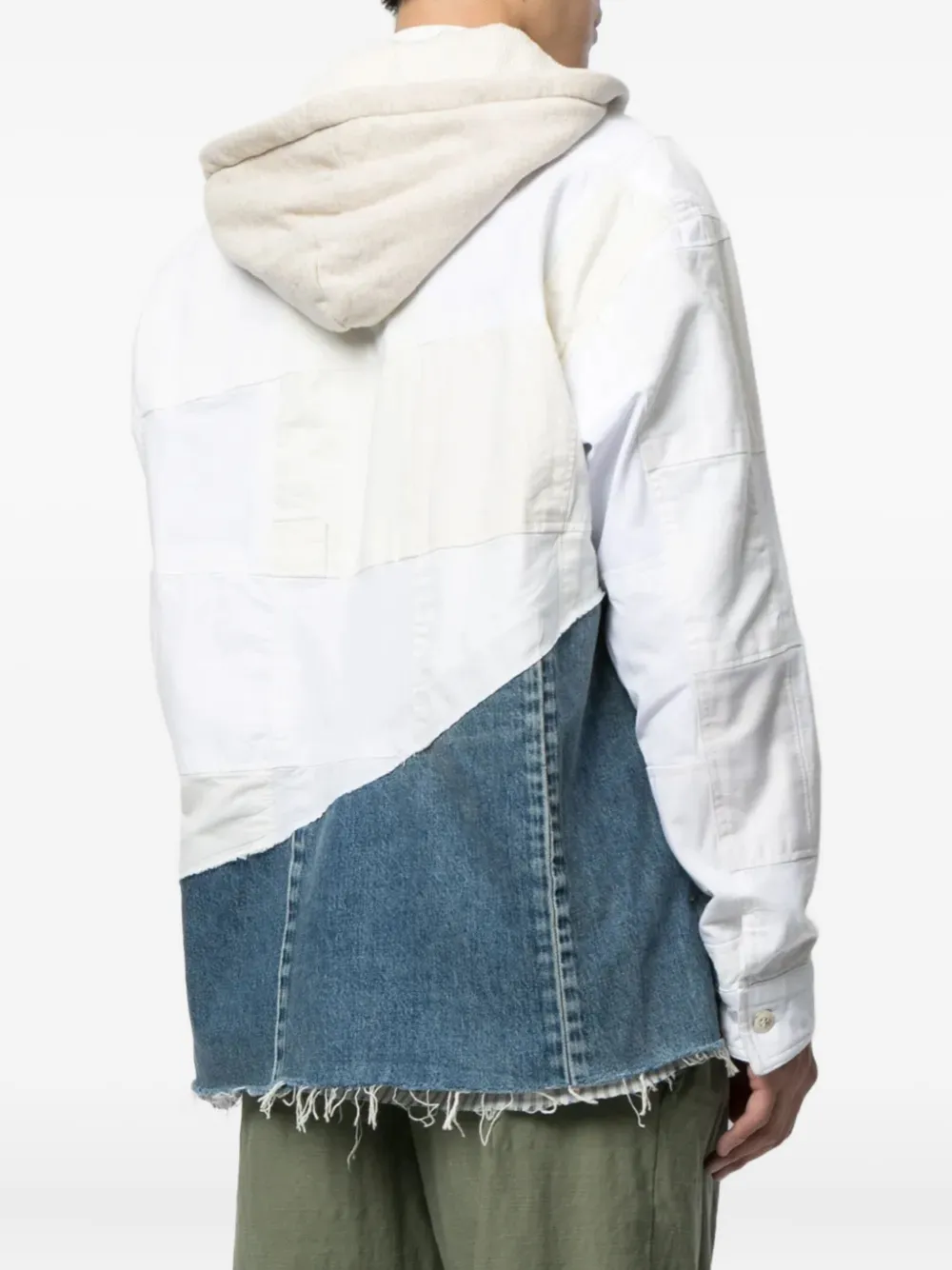 Greg Lauren Denim jack Wit