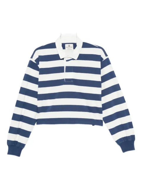 Denimist striped polo shirt