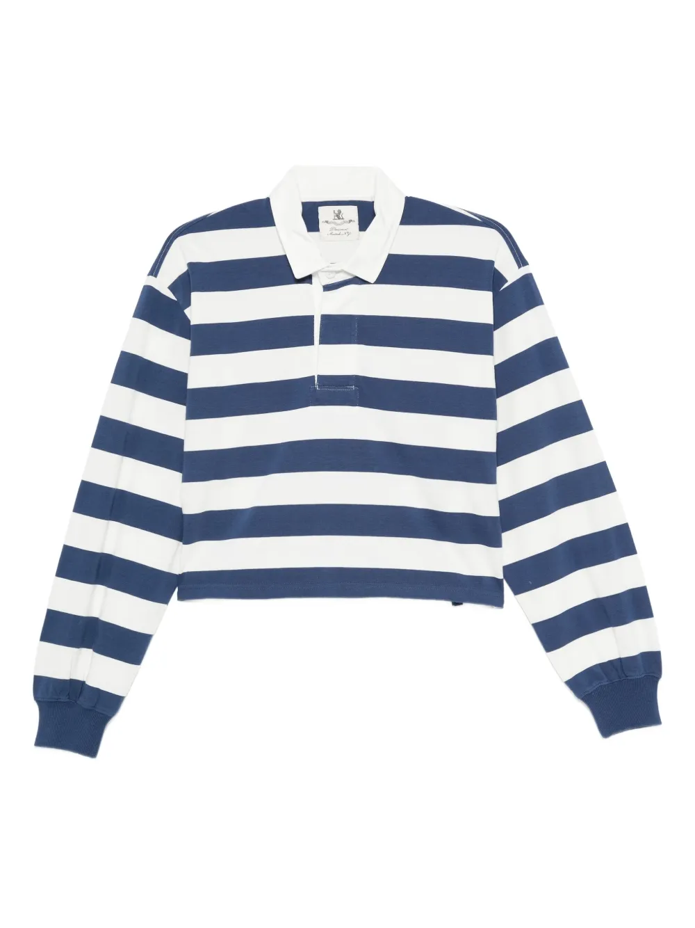 Denimist striped polo shirt - ブルー Denimist striped polo shirt - ブルー