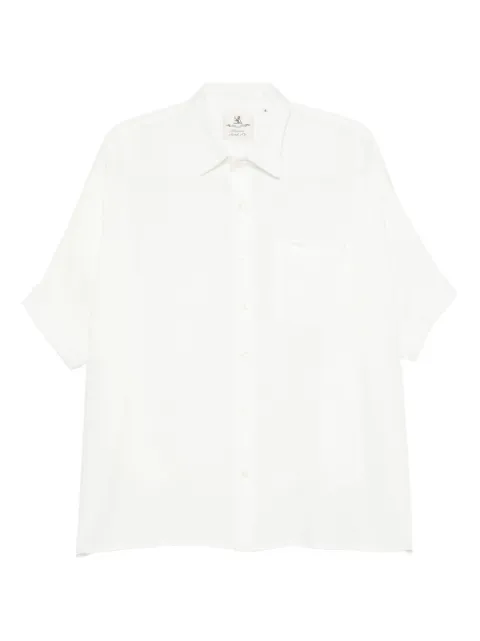 Denimist linen-blend shirt