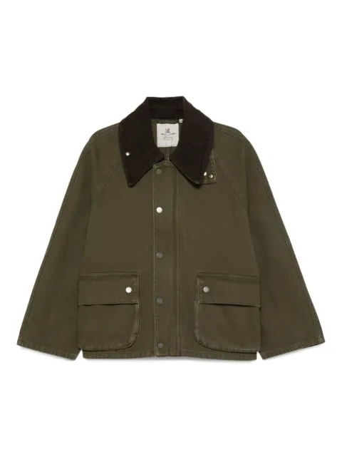 Denimist corduroy-collar jacket