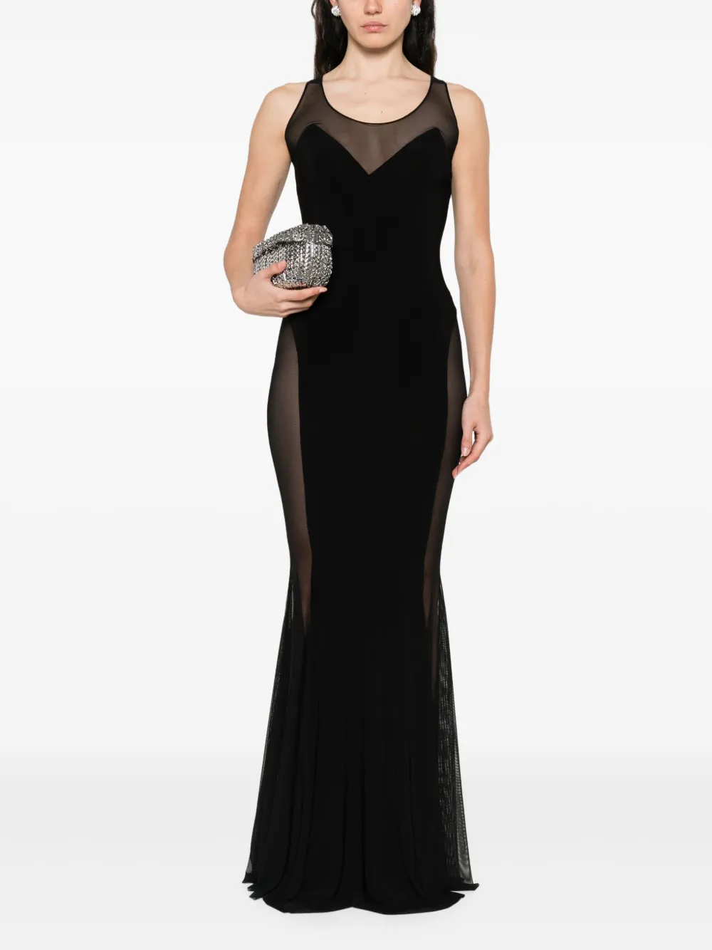 Norma Kamali panelled maxi dress | Evening Dresses | Image 2