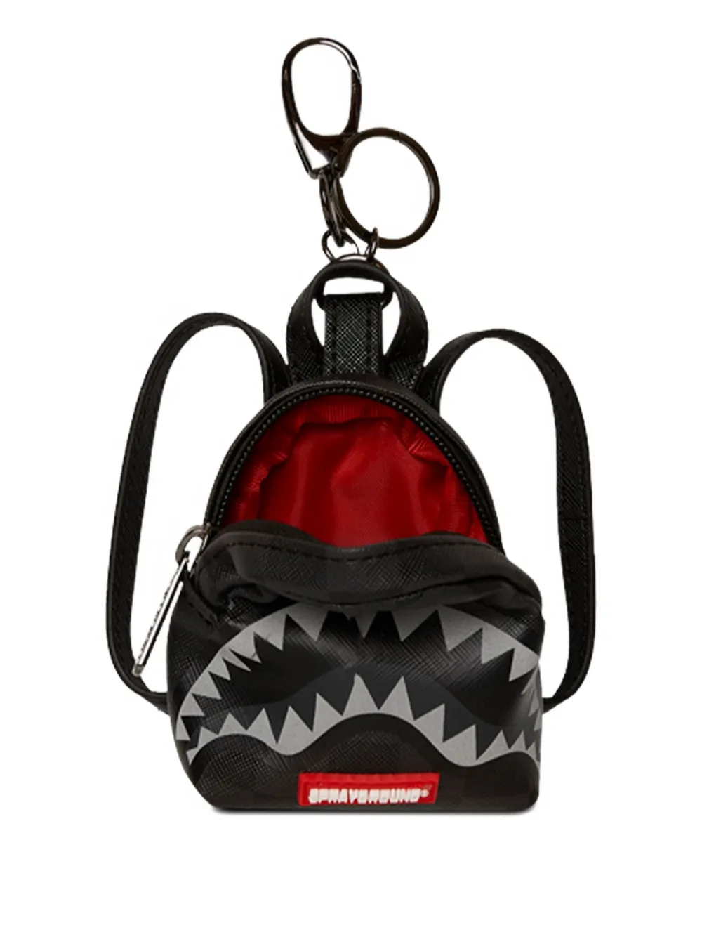 Sprayground Sleutelhanger met haaientand Zwart