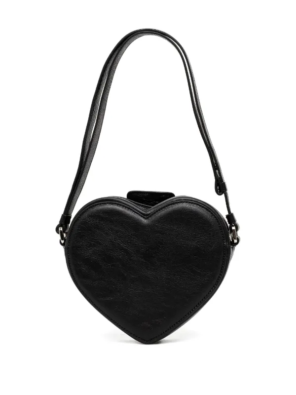 AMBUSH ハートシェイプ ショルダーバッグ | ブラック | FARFETCH JP