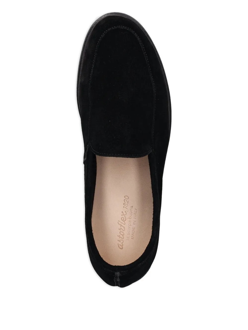 Astorflex Lobbyflex suède loafers - Zwart