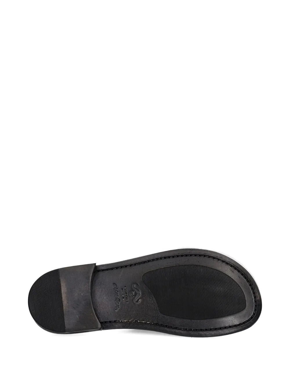 Astorflex Haichiflex leather sandals Black