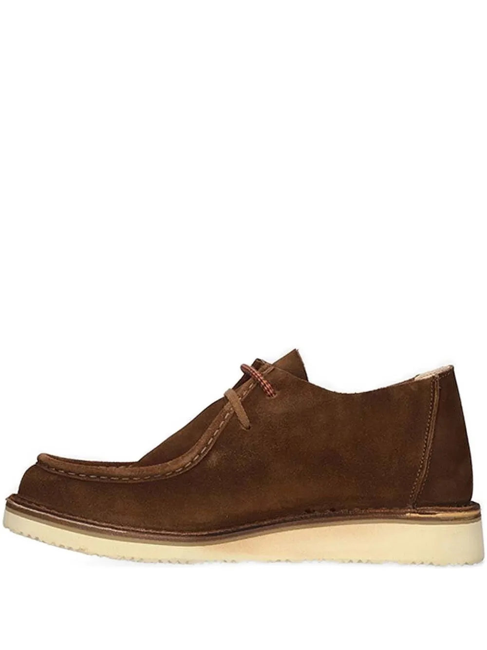 Astorflex suede lace-up shoes Brown